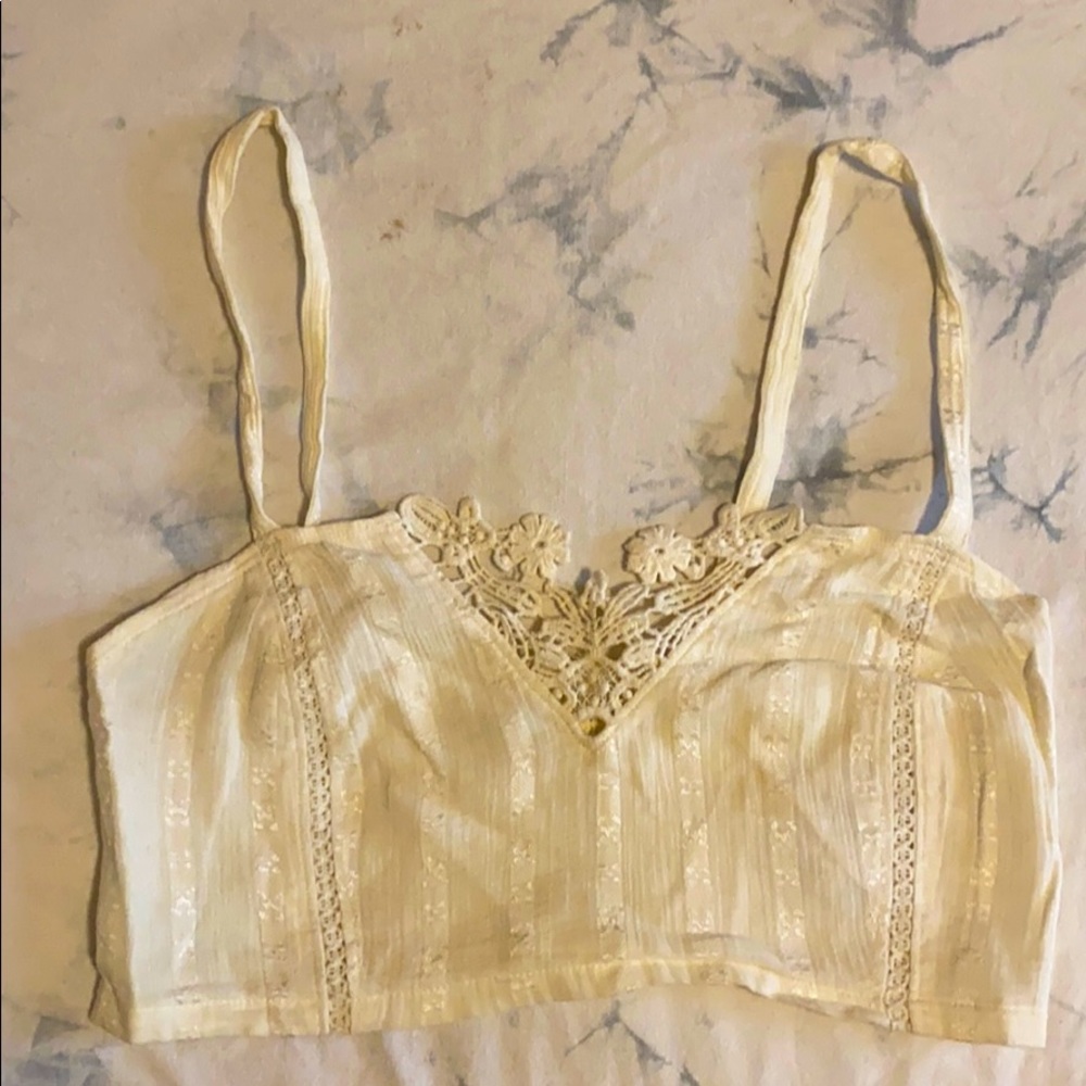 Urban Outfitters Boho Bralette... Crochet Detail!